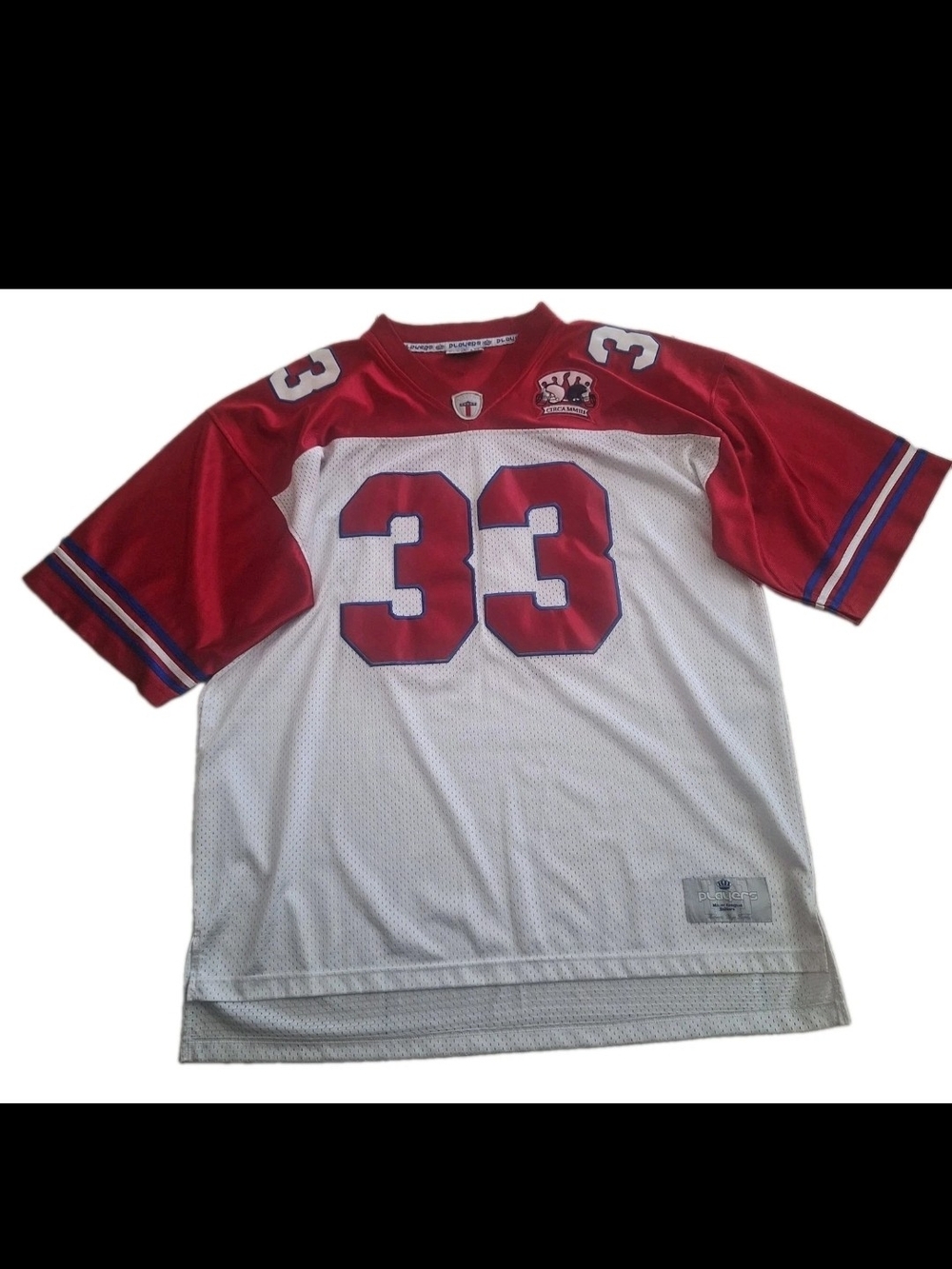 Rare Vintage Players 33 Jersey 2XL Made In Russia Red Y2K Hip Hop Playerz 69